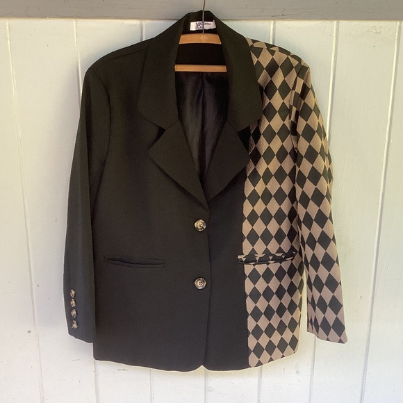 NEW Madonna & Co checkered JACKET blazer - Picture 2 of 6